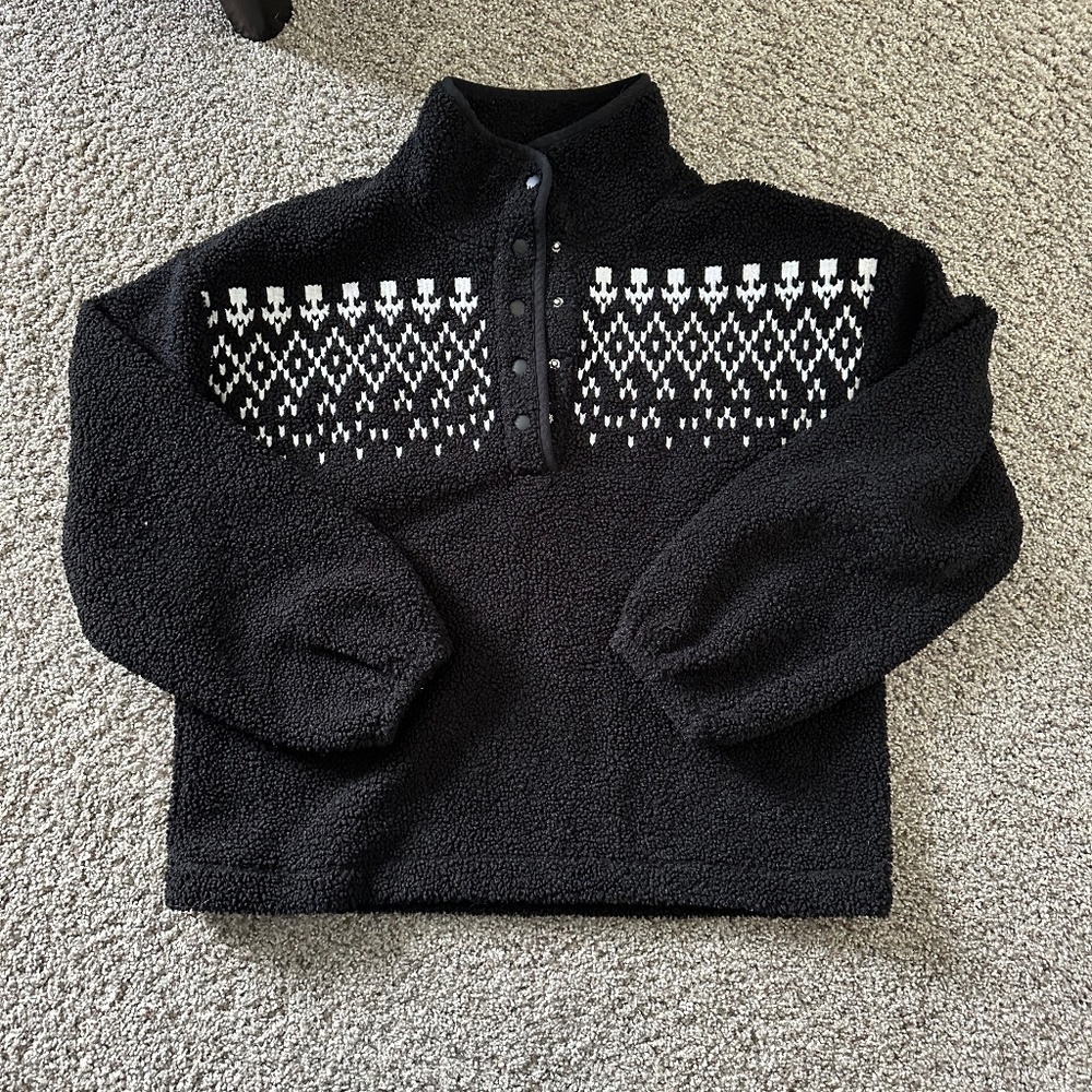 Loft sweater black Medium